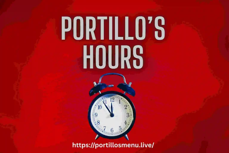 portillo's Hours