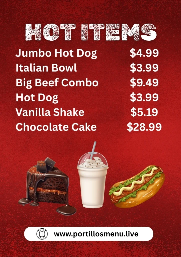 Portillo's Hot Items