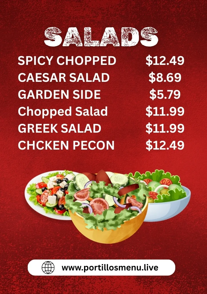 Portillo's Salads menu