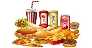 Italian Beef Sandwich with Fries and Drink.