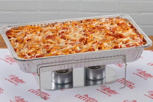 Catering Baked Mostaccioli Tray pasta