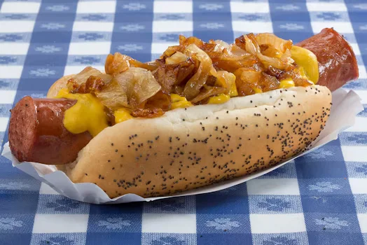 Char Grilled Maxwell Street Polish Sausage