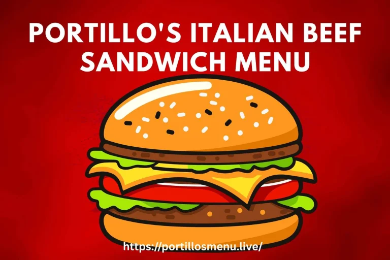 Portillo's ITALIAN BEEF SANDWICH