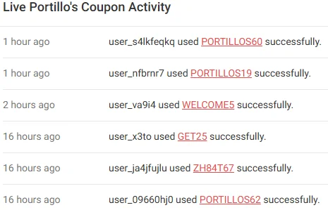 new coupon code