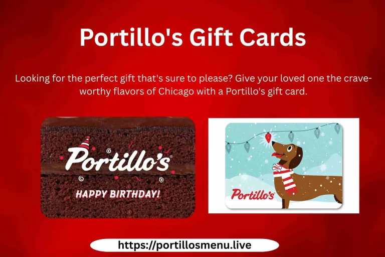 Portillo's Gift Card