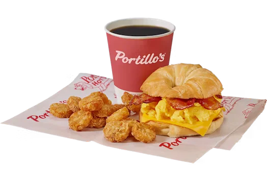 Bacon, Egg, & Cheese Croissant Meal