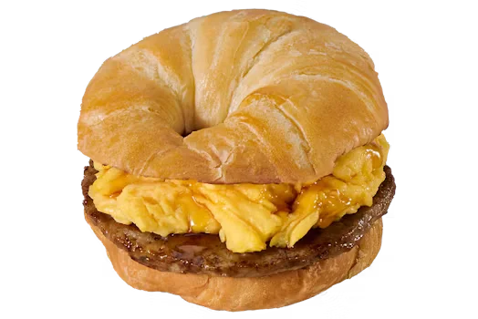 Maple Sausage & Egg Croissant